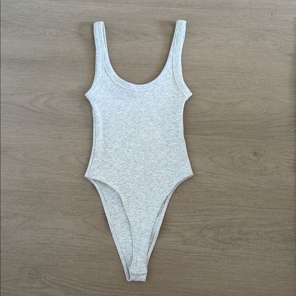 Zara Gray Bodysuit - New without tags! - Picture 1 of 5